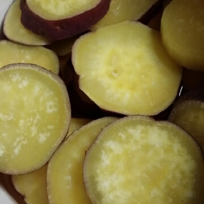 1歳のほくほくさつまいも甘煮
